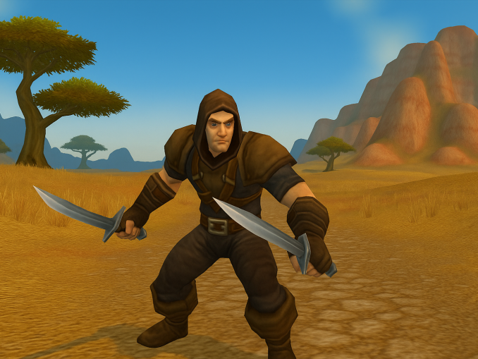 WoW Classic Kampf-Schurke Skillung mit Schwertern fürs Leveln | WOW HERO
